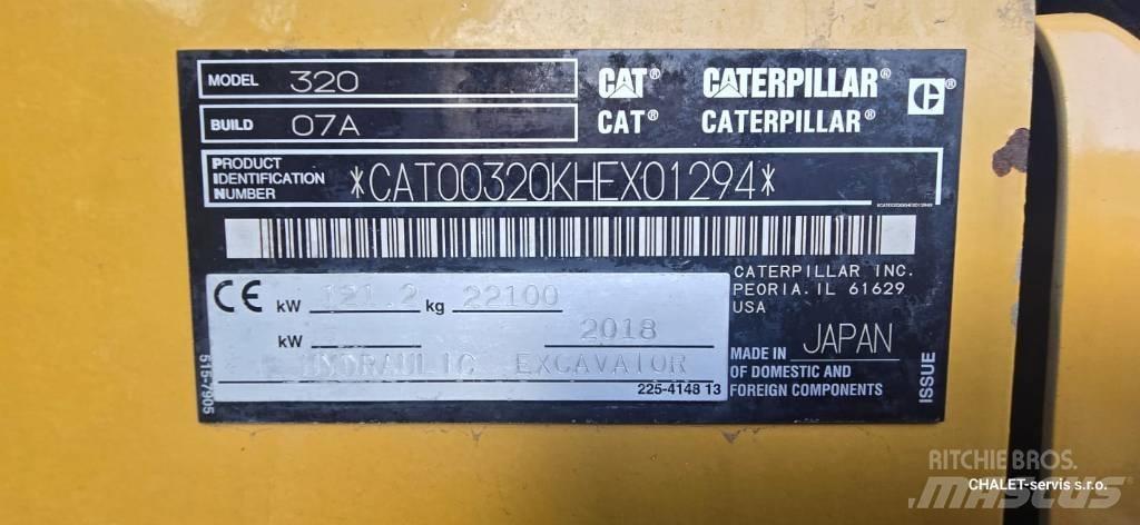 CAT 320 Excavatoare pe șenile

