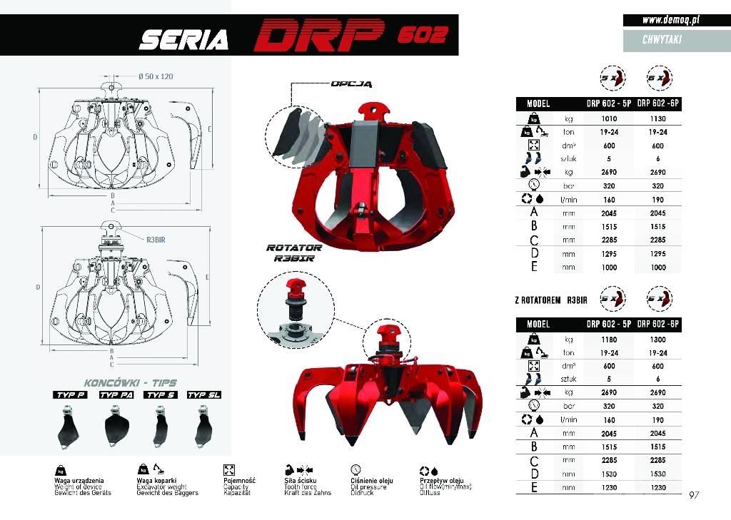  DEMOQ DRP250 4P Cupa