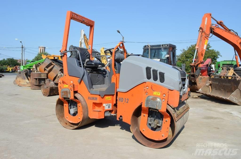 Hamm HD 12 VV Cilindri compactori dubli