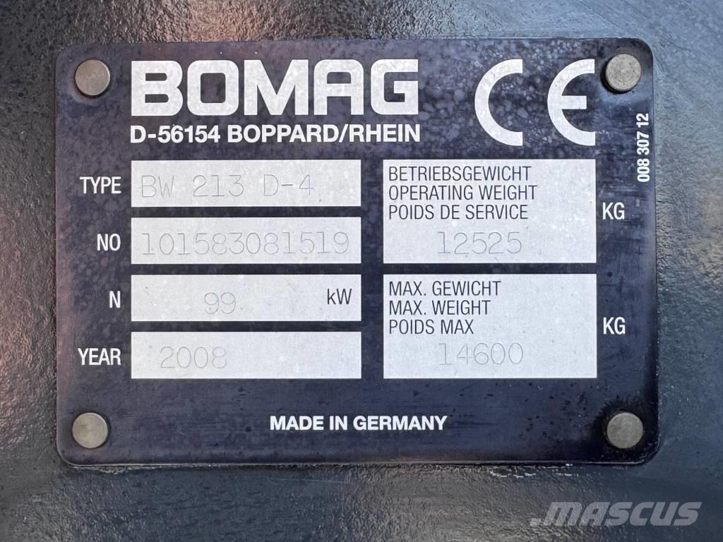 Bomag BW 213 D-4 Compactoare monocilindrice