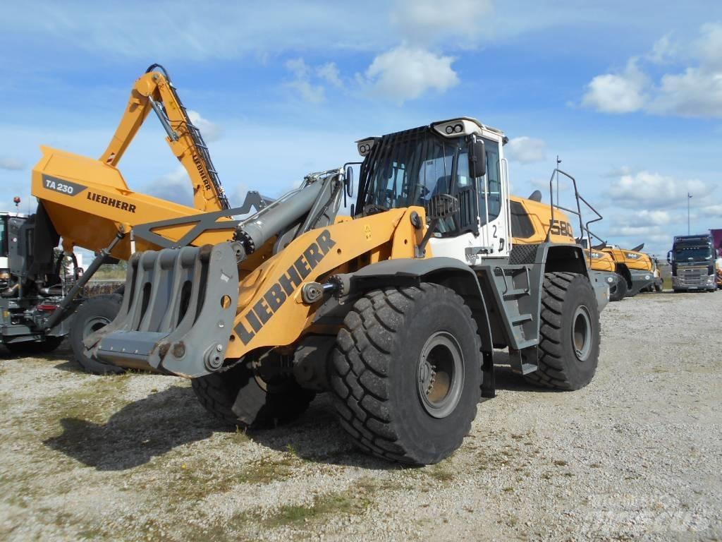 Liebherr L 580 Incarcator pe pneuri