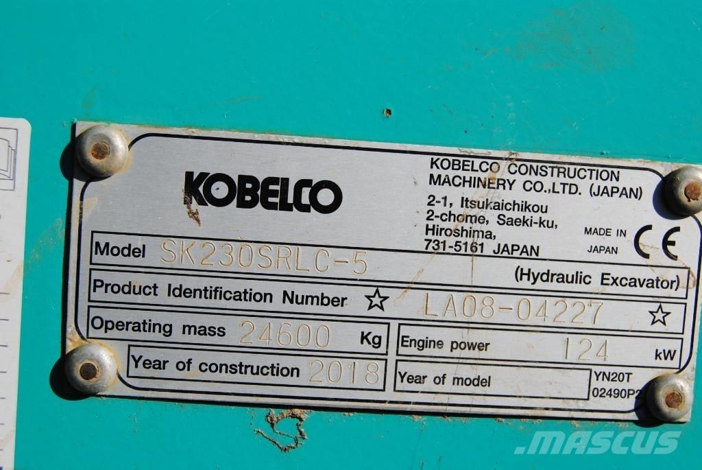 Kobelco SK230SRLC-5 Excavatoare pe șenile

