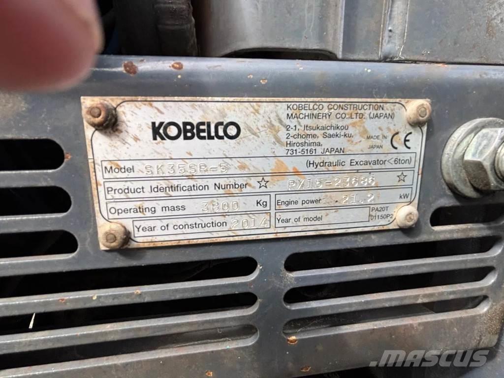 Kobelco SK35SR-5 Mini excavatoare < 7t