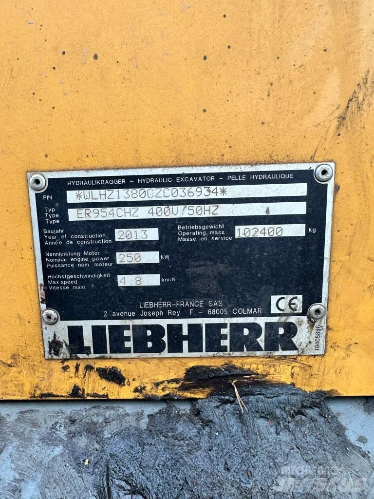 Liebherr ER 954C Paleta de manipulare