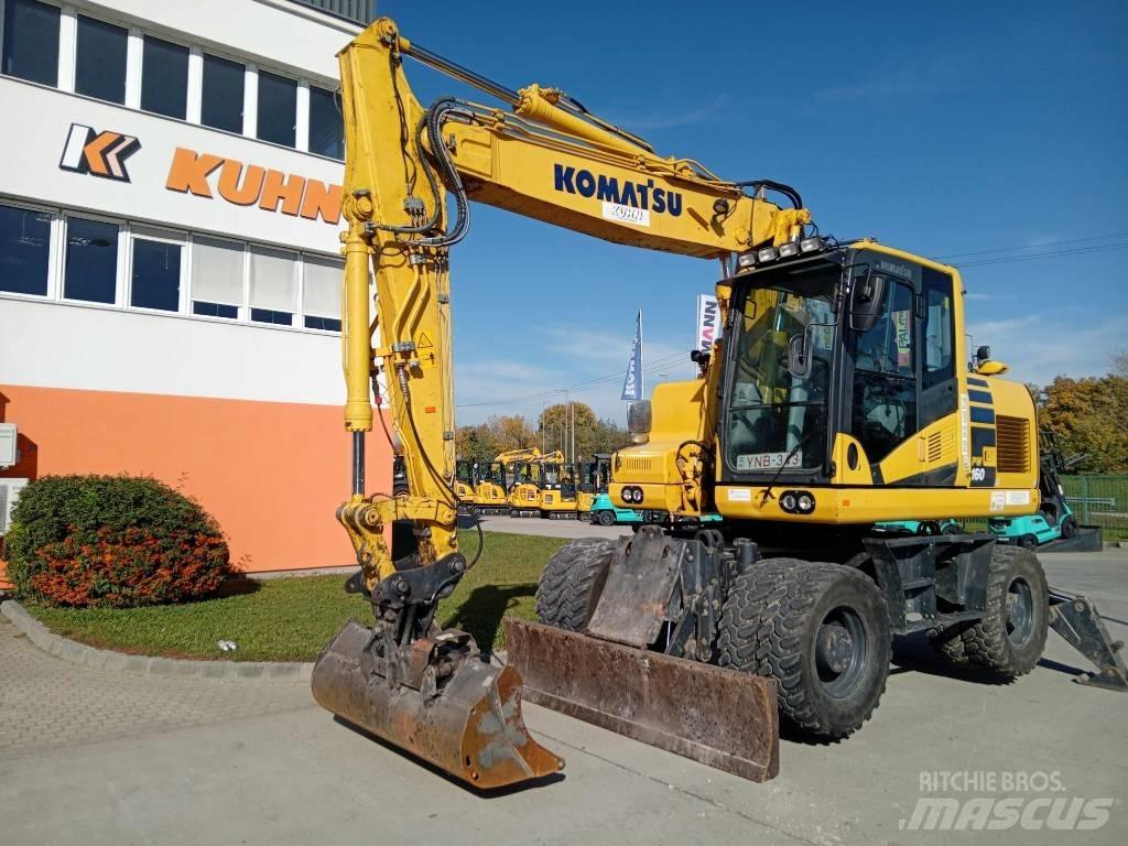 Komatsu PW 160-11 Excavatoare cu roti