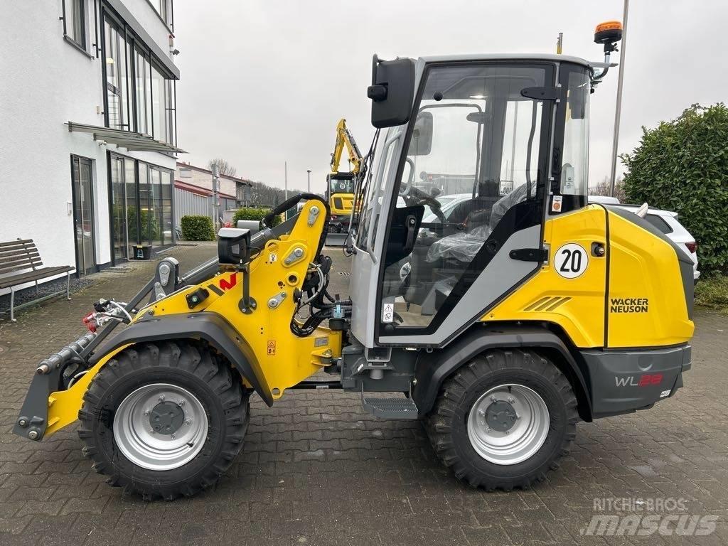 Wacker Neuson WL28 Incarcator pe pneuri