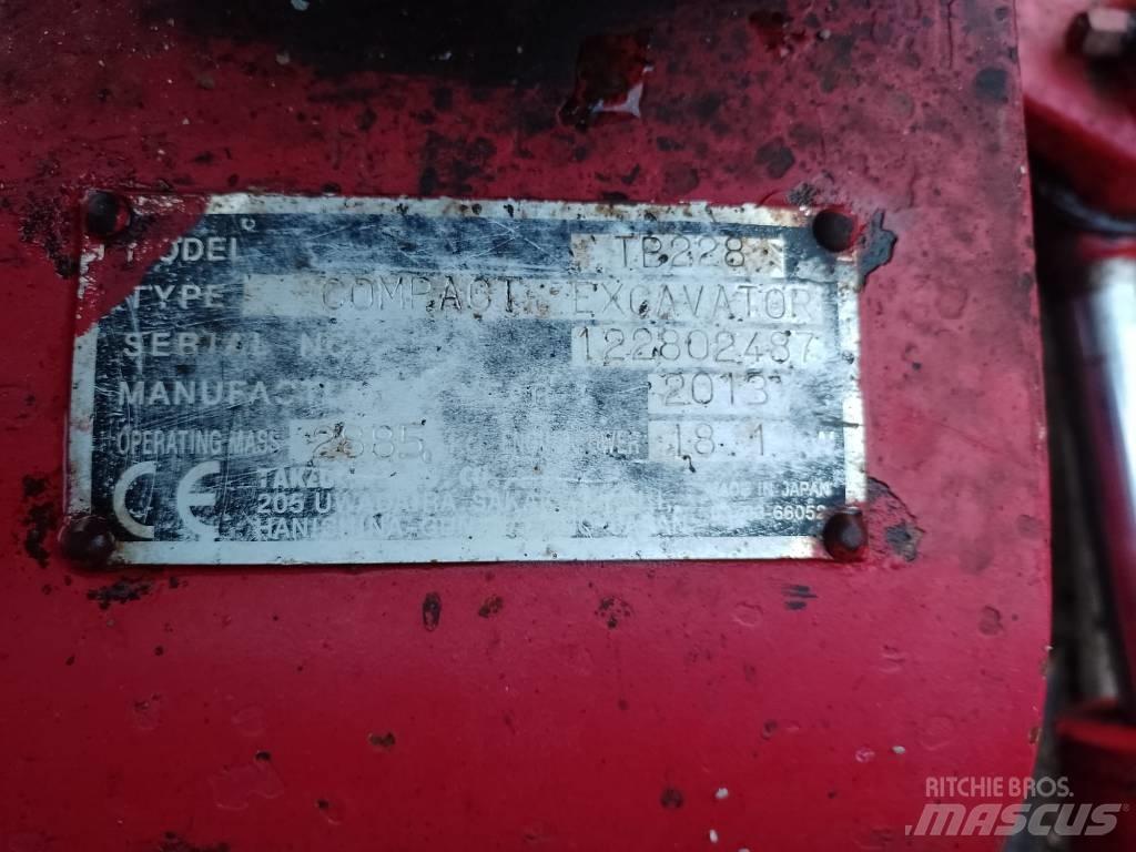 Takeuchi TB228 Mini excavatoare < 7t