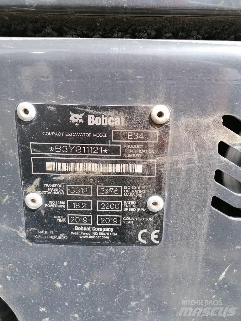 Bobcat E34 Mini excavatoare < 7t