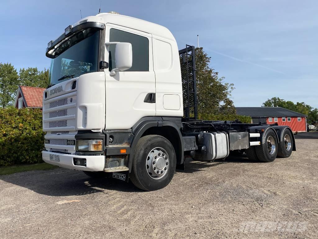 Scania R 144 Camion cu carlig de ridicare