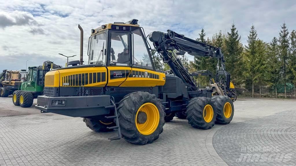 Ponsse Ergo 6W Combine forestiere