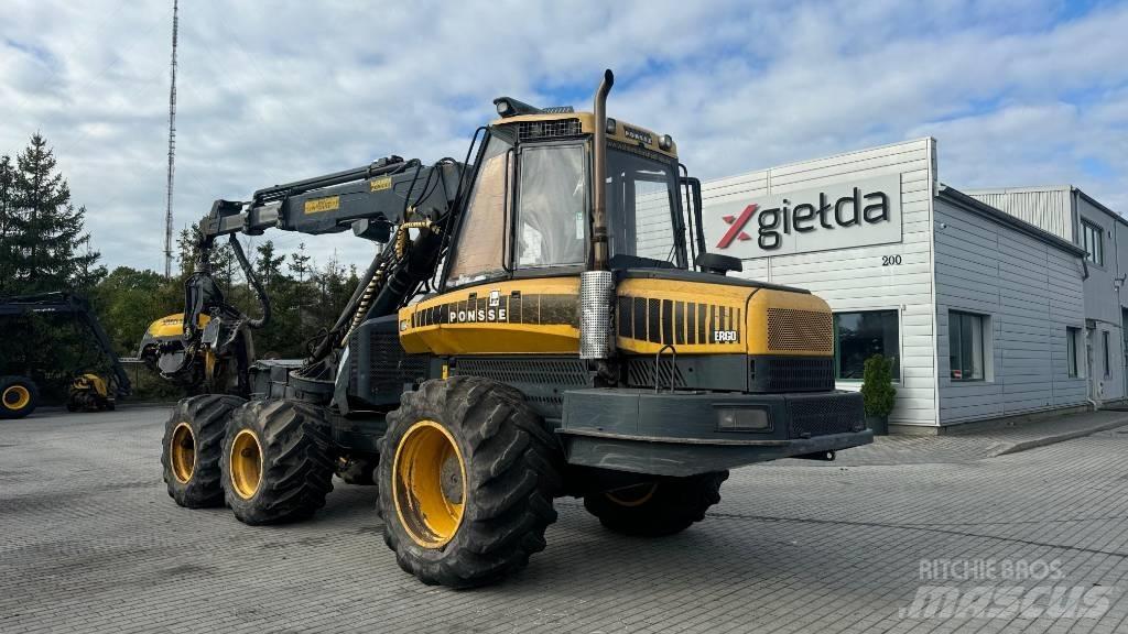 Ponsse Ergo 6W Combine forestiere