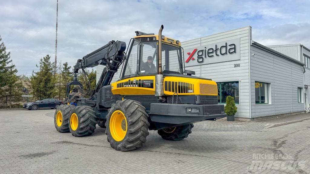 Ponsse Ergo 6W Combine forestiere
