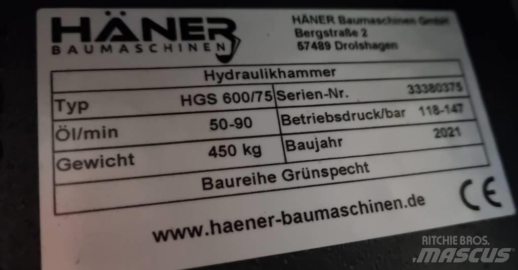 Häner HGS 600/75 Ciocane / Concasoare