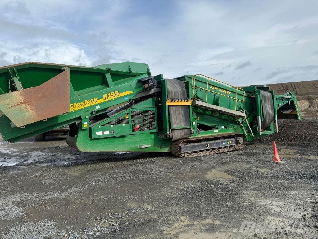 McCloskey R155 Dispozitive mobile de cernut