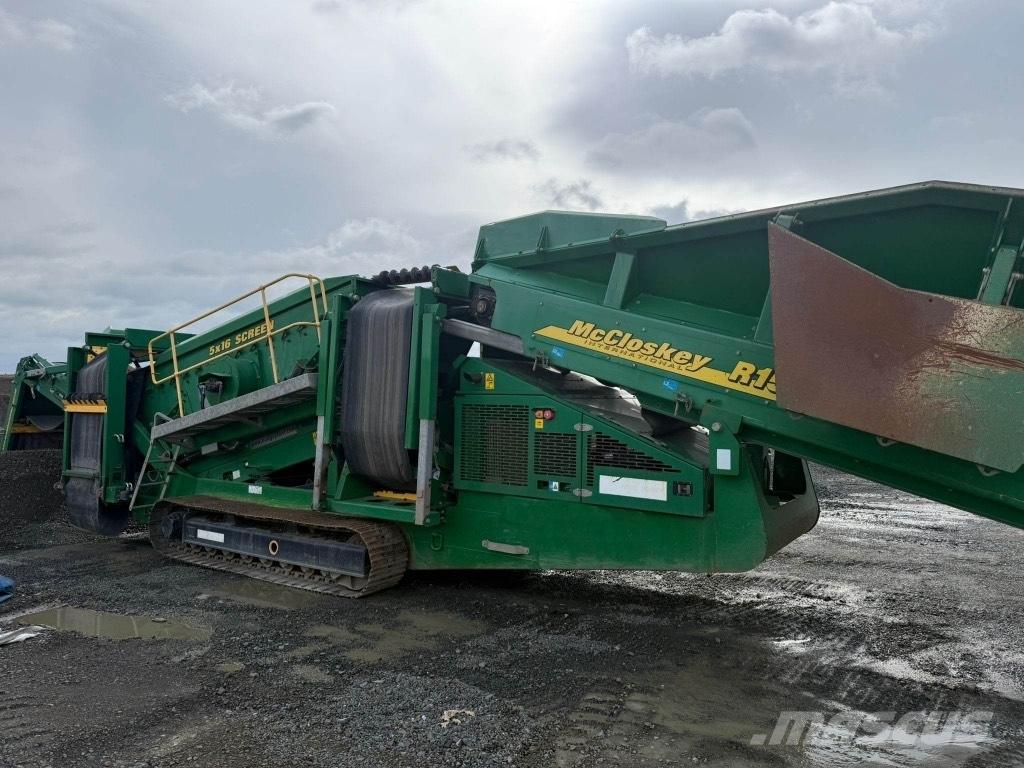 McCloskey R155 Dispozitive mobile de cernut