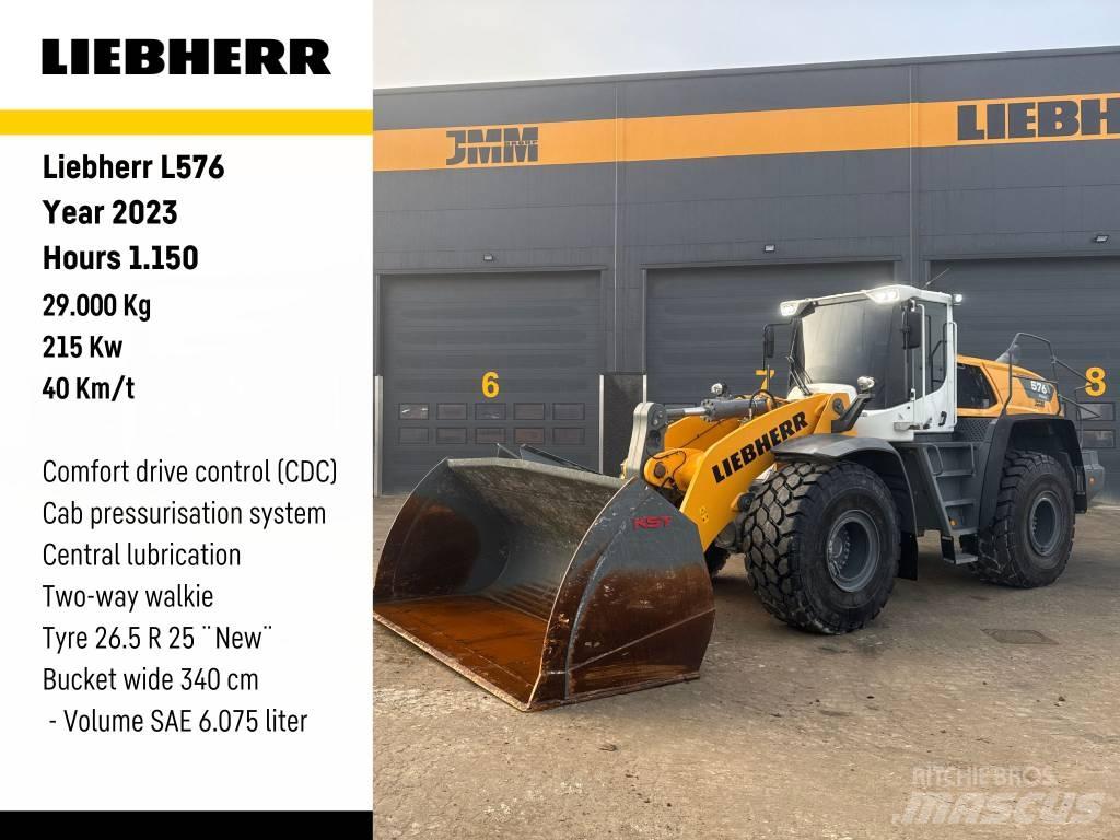Liebherr L 576 Incarcator pe pneuri