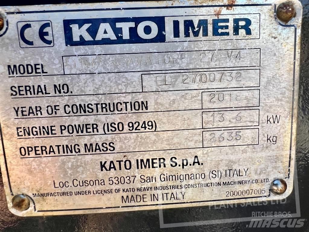 Kato HD27V4 Mini excavatoare < 7t