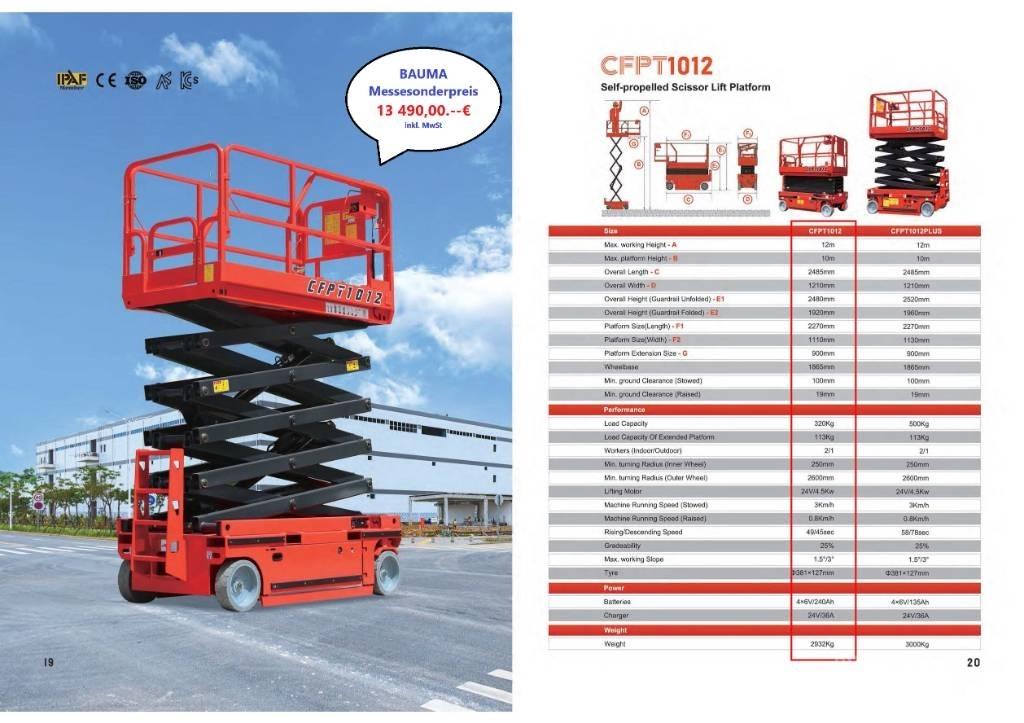 CFMG CFPT1218RTE Platforme foarfeca