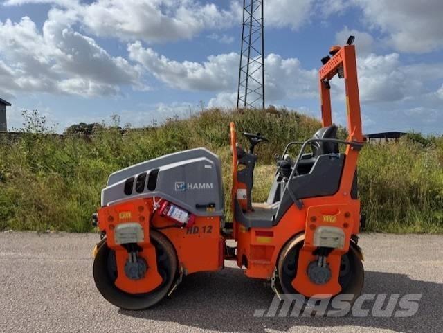 Hamm HD12 VV, Vält Cilindri compactori dubli
