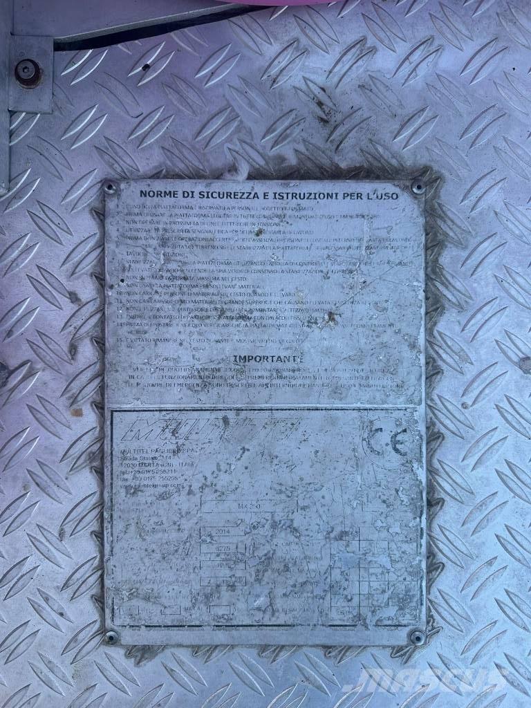 Multitel MX 250 Platforme aeriene montate pe camion