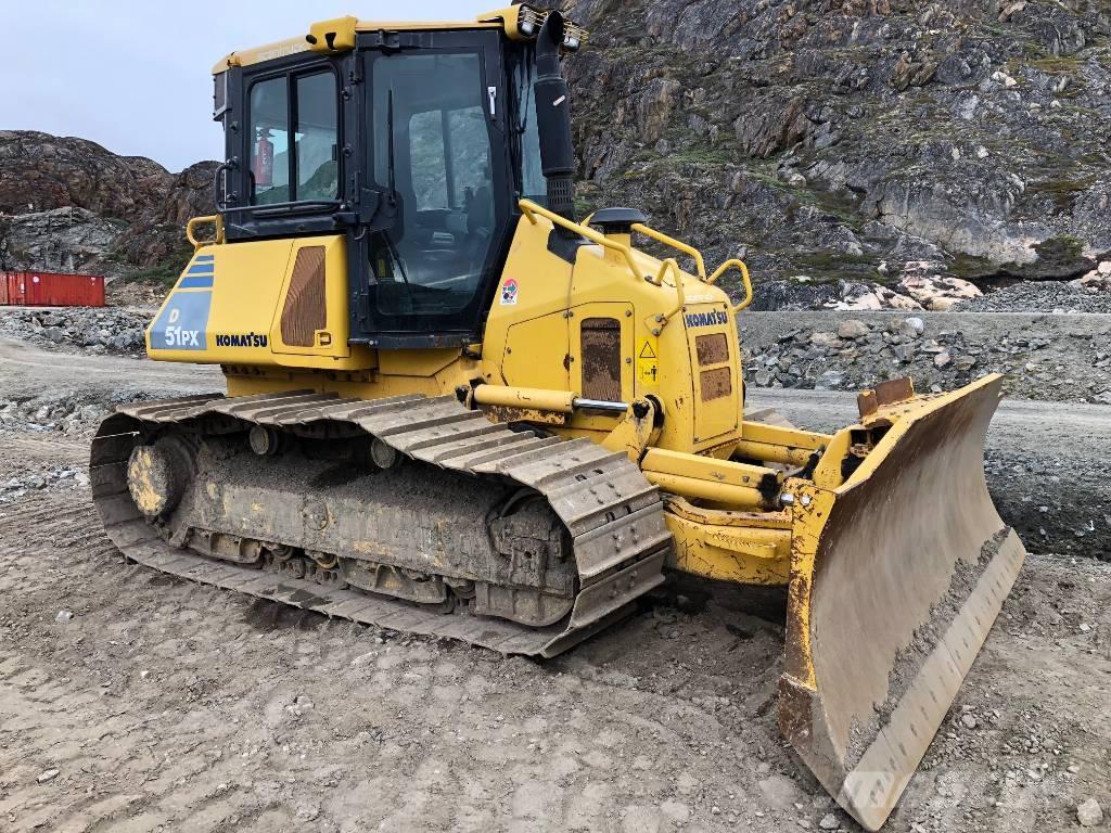 Komatsu D 51 PX-22 Buldozere pe senile