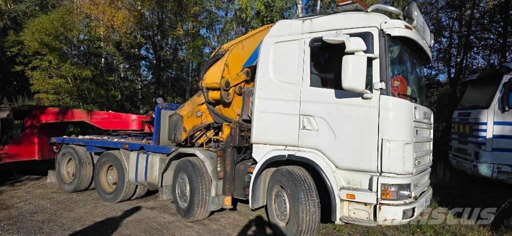 Scania R 144 G Camioane cu macara