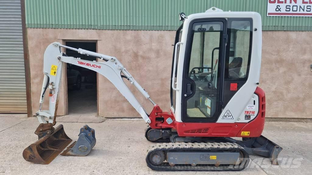 Takeuchi TB 216 A Mini excavatoare < 7t