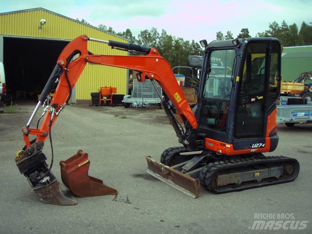 Kubota U 27-4 Mini excavatoare < 7t