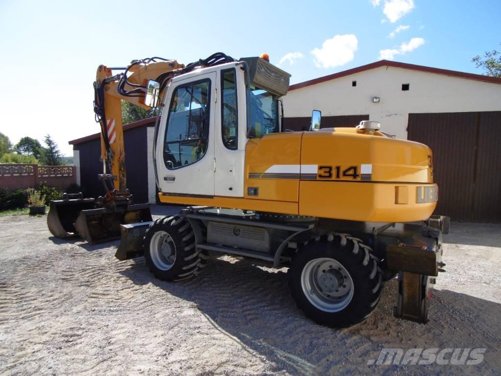 Liebherr A314 Excavatoare cu roti