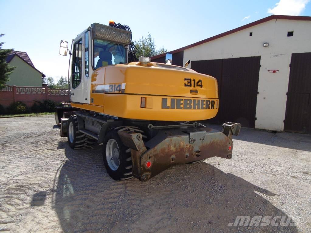 Liebherr A314 Excavatoare cu roti