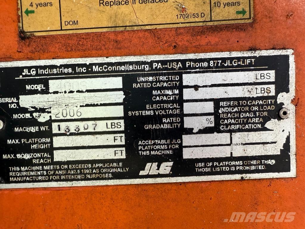 JLG 400 S Nacele cu brat telescopic
