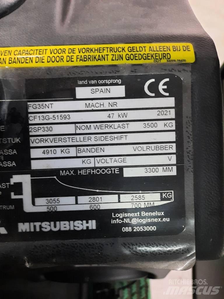 Mitsubishi FG35NT Stivuitor GPL