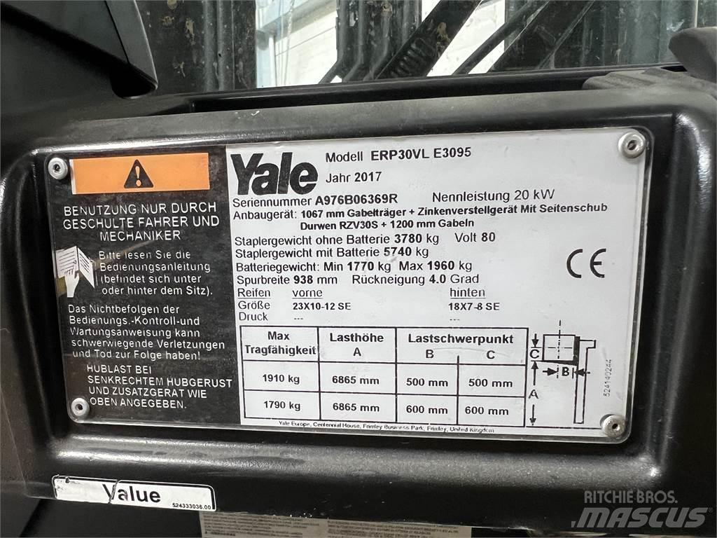 Yale ERP30VL Stivuitor electric