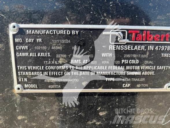 Talbert 4053TA Semi-remorca agabaritica
