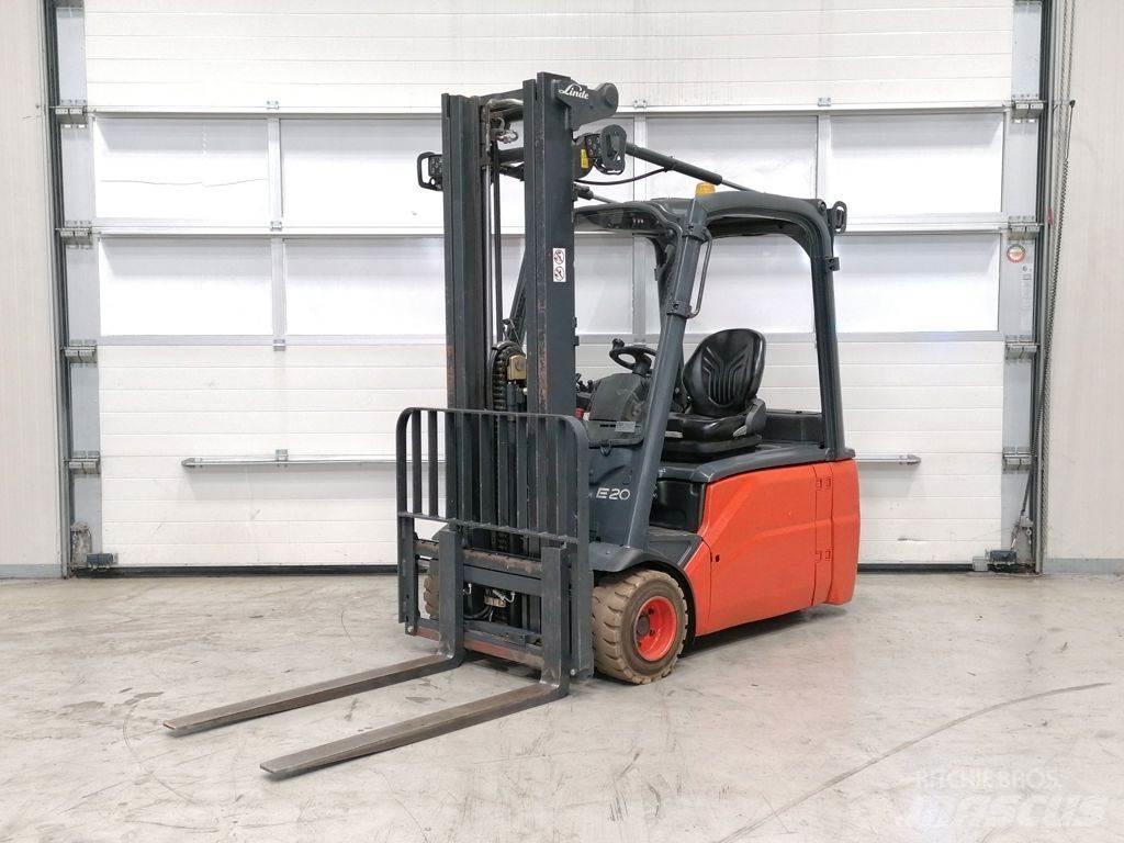 Linde E20L-01 Stivuitor electric