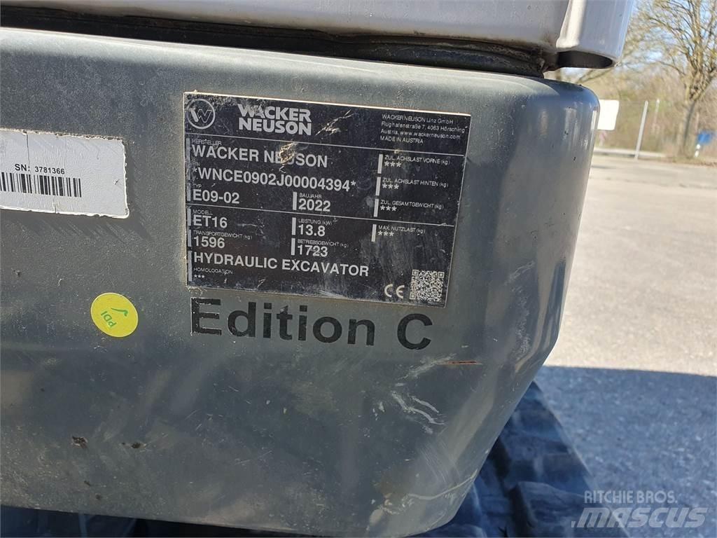 Wacker Neuson ET16 Excavatoare pe șenile

