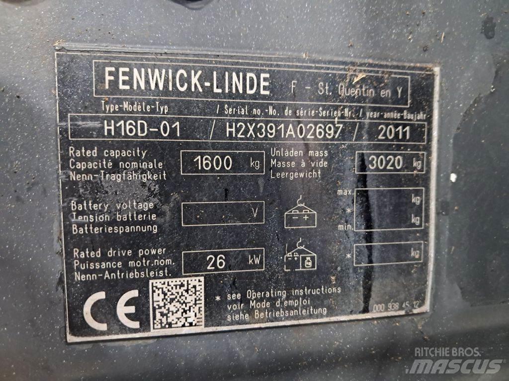 Linde H16D-01 Stivuitor diesel