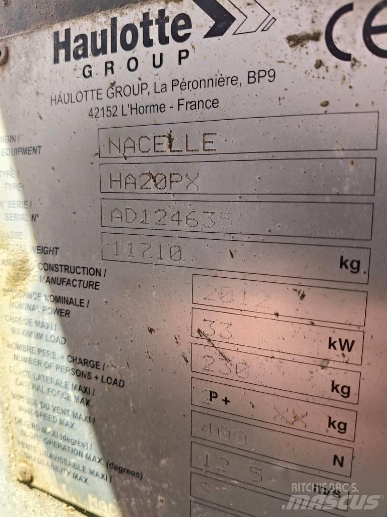 Haulotte HA 20 PX Nacele cu brat articulat
