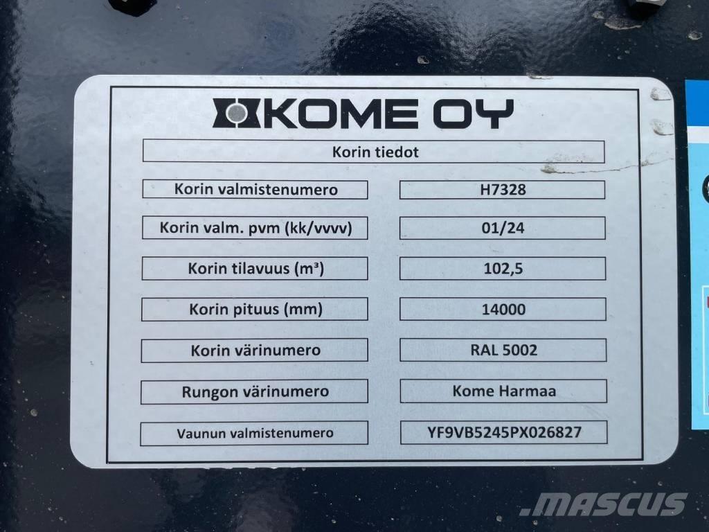 Kome BMPV-5i Remorca transport aschii