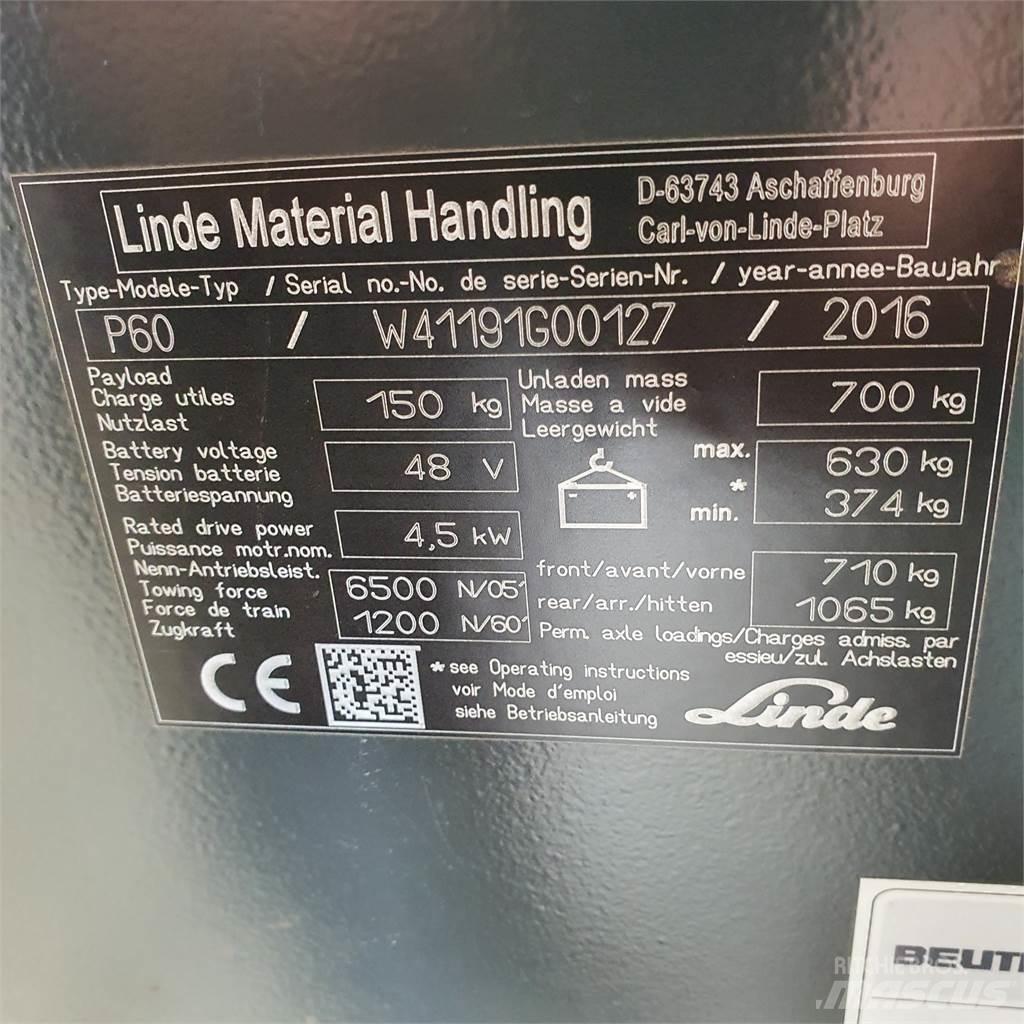 Linde P60 Camioane de tractiune