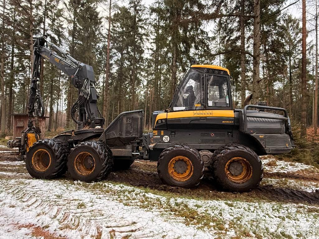Ponsse Ergo 8W Combine forestiere