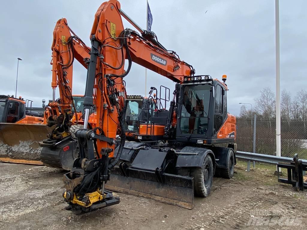 Doosan DX170W-5 Excavatoare cu roti