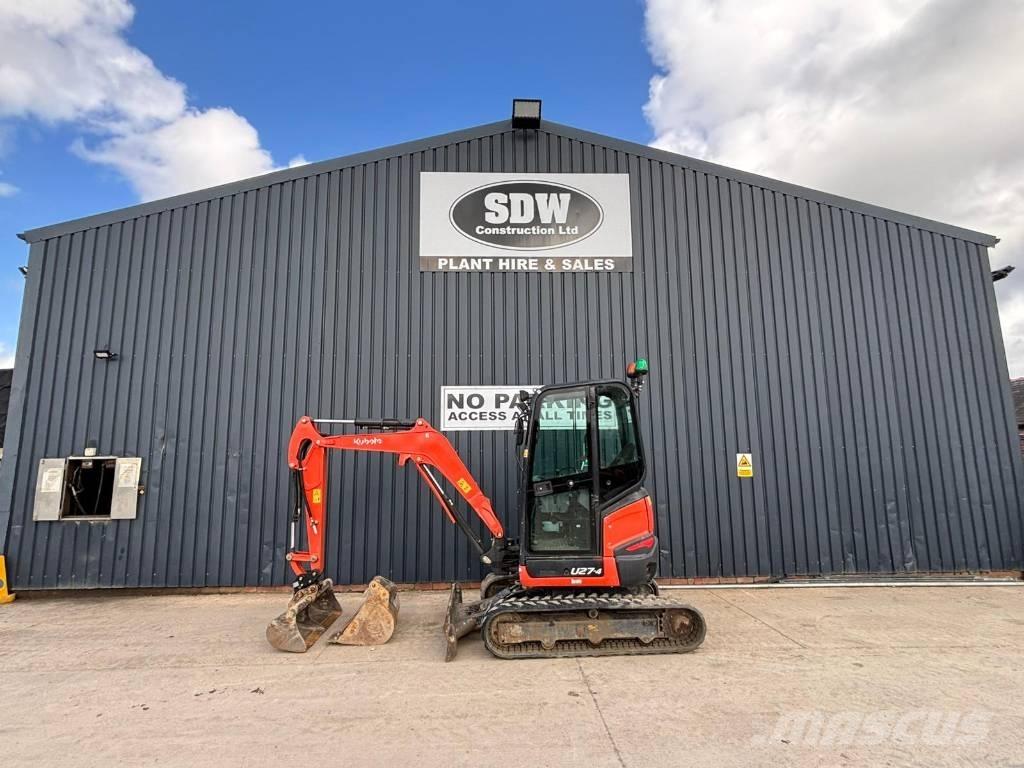 Kubota U 27 Mini excavatoare < 7t