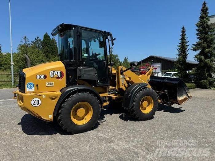 CAT 908 Incarcator pe pneuri