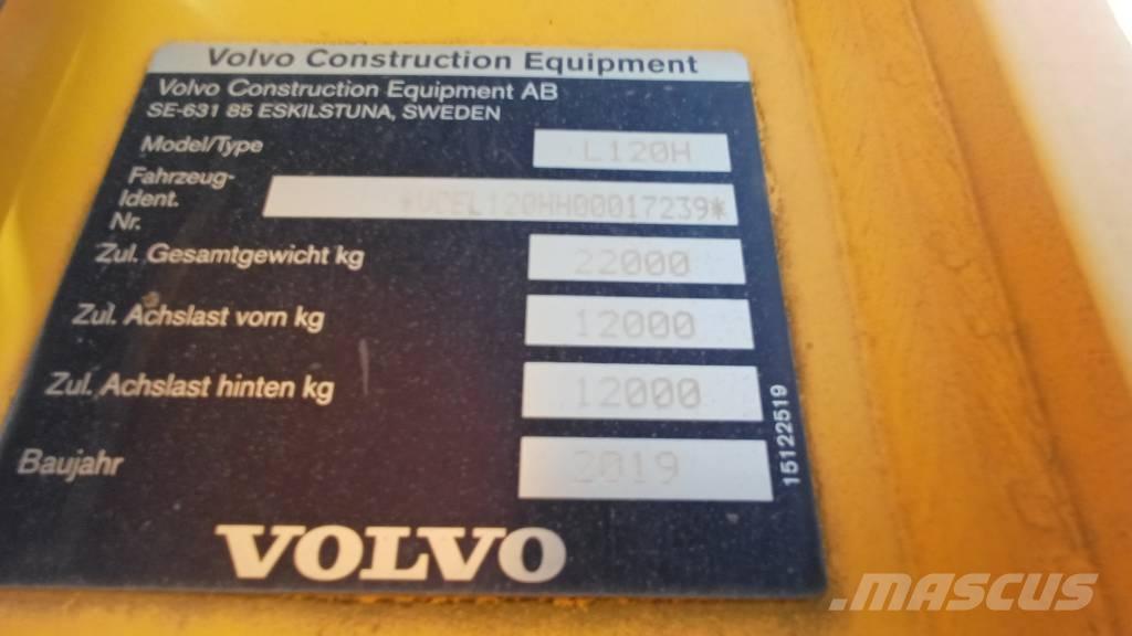 Volvo L 120 H Incarcator pe pneuri