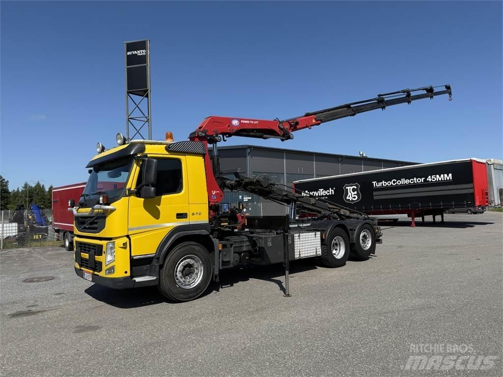 Volvo FM 370 6X2 Camioane cu macara