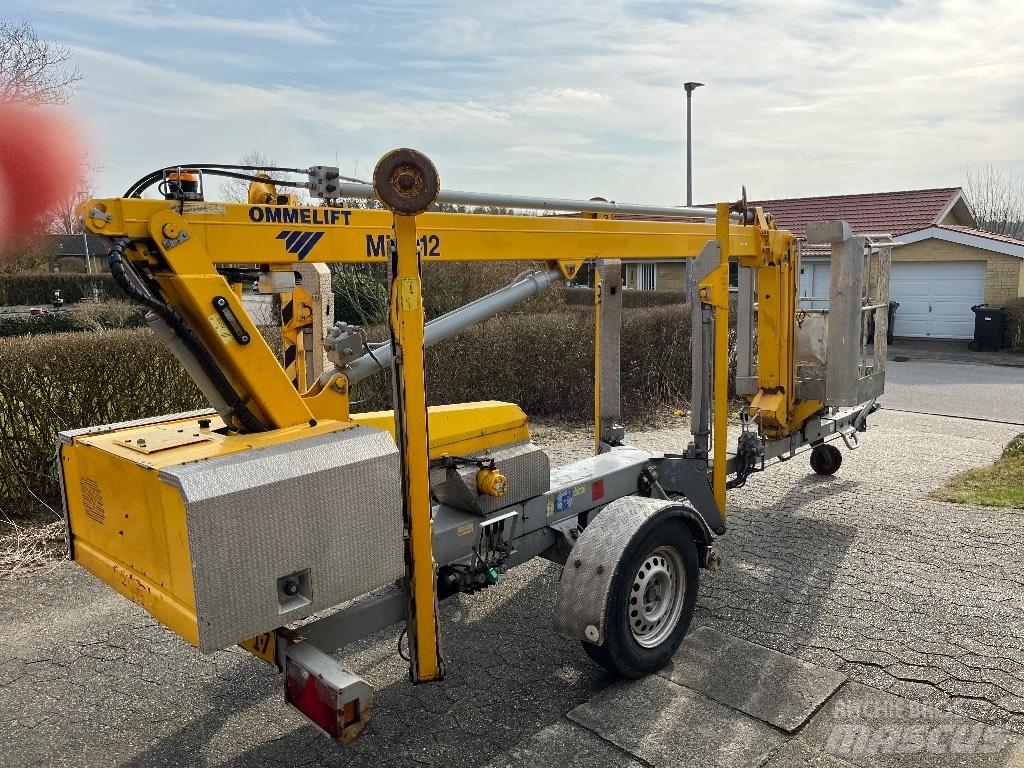 Omme Mini 12 EBJ Platforme aeriene montate pe remorca