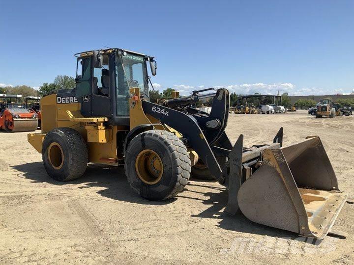 John Deere 624KII Incarcator pe pneuri