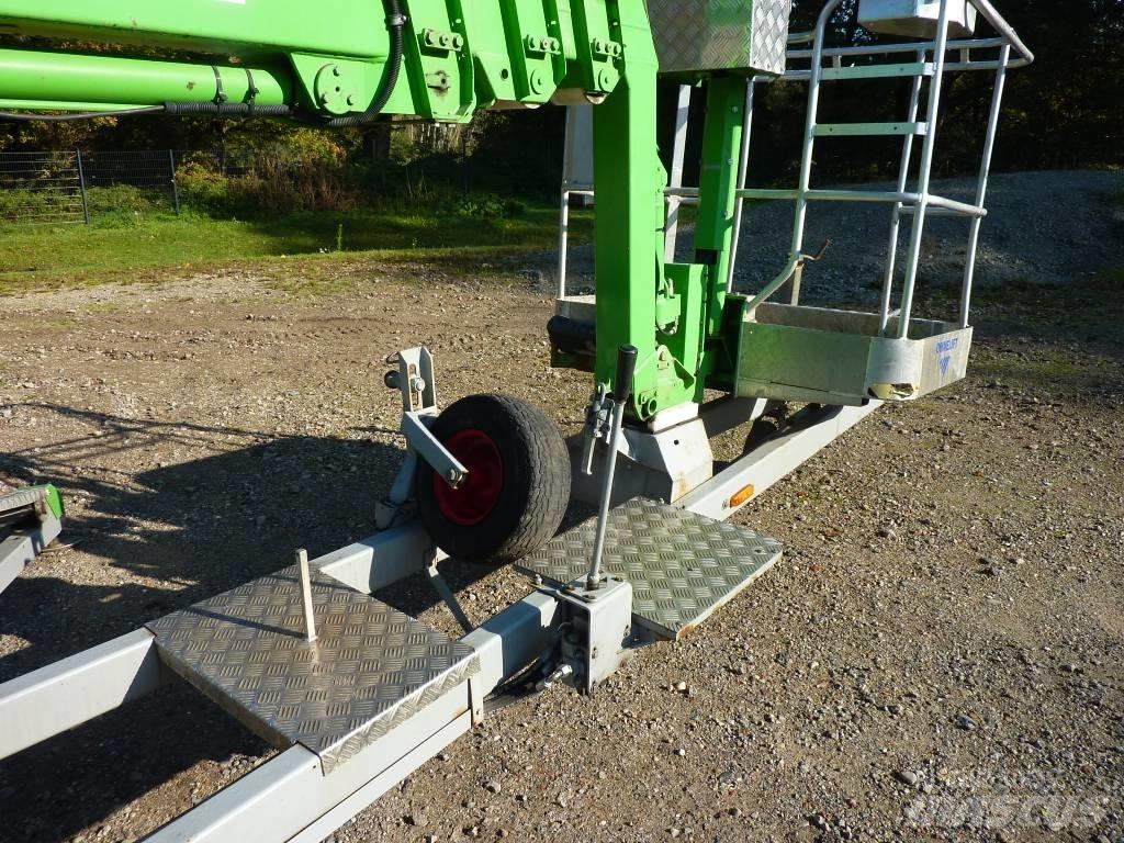 Omme 2300 EXBD Platforme aeriene montate pe remorca