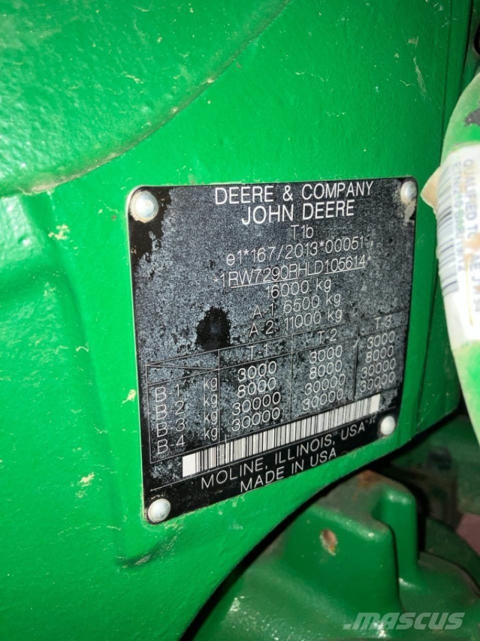 John Deere 7290R Tractoare